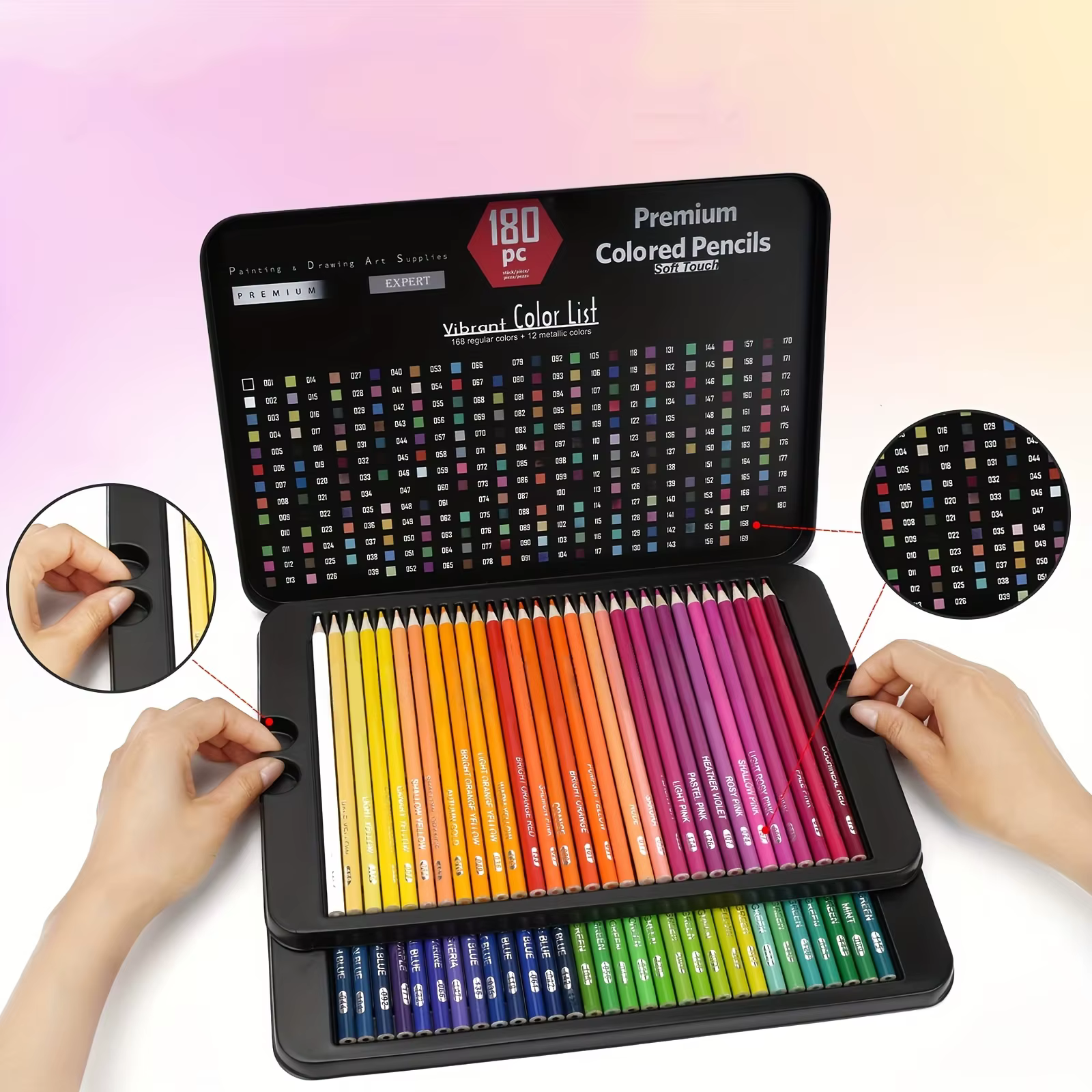 Professional Coloured Pencils