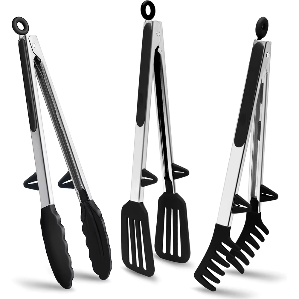 Silicone Serving Tongs – Lilvelle Chanukah party finds