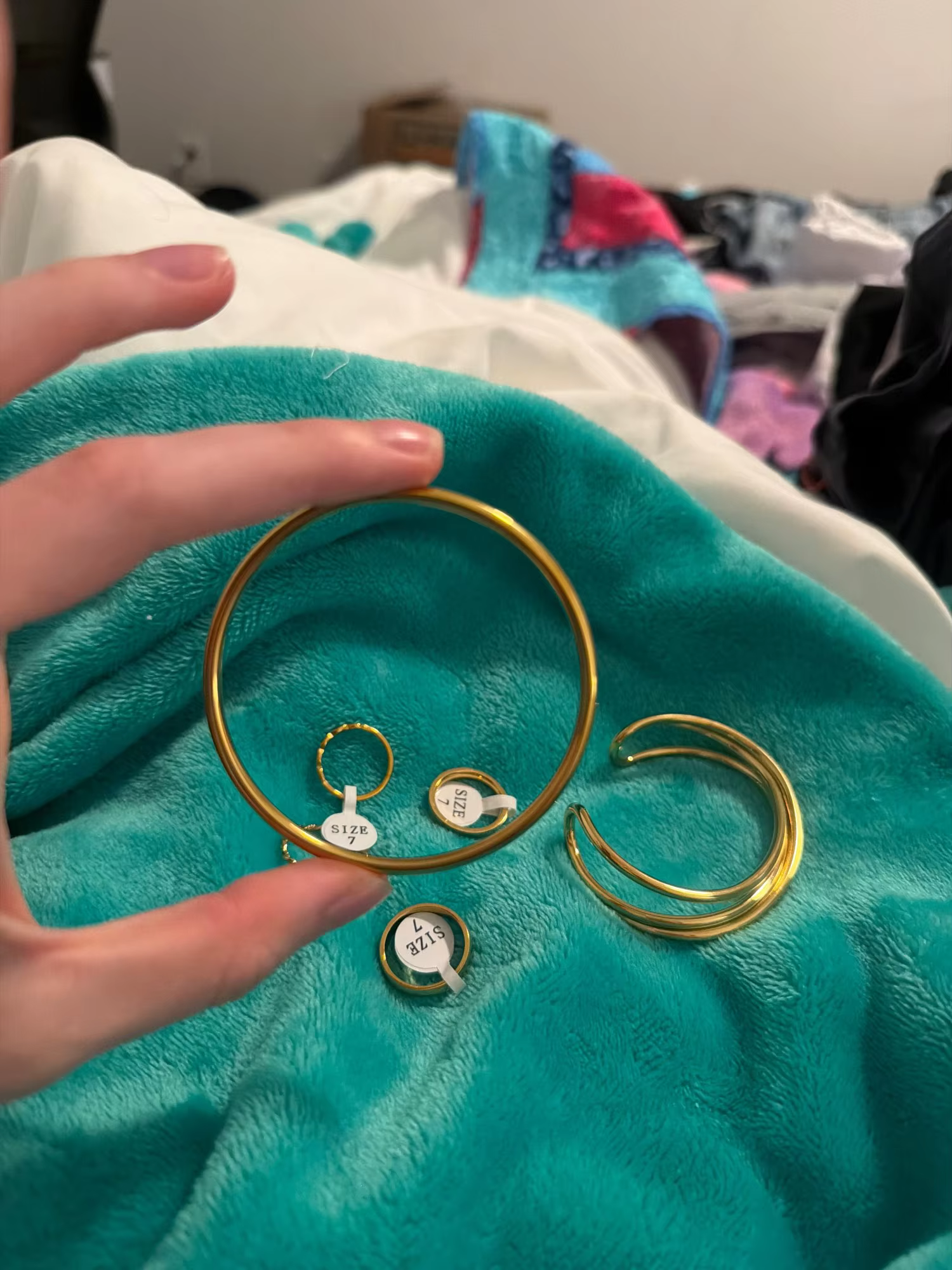 Gold Bangle