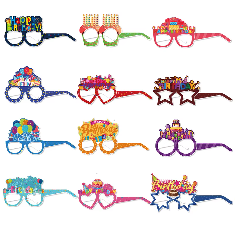 Birthday Candle Photo Glasses