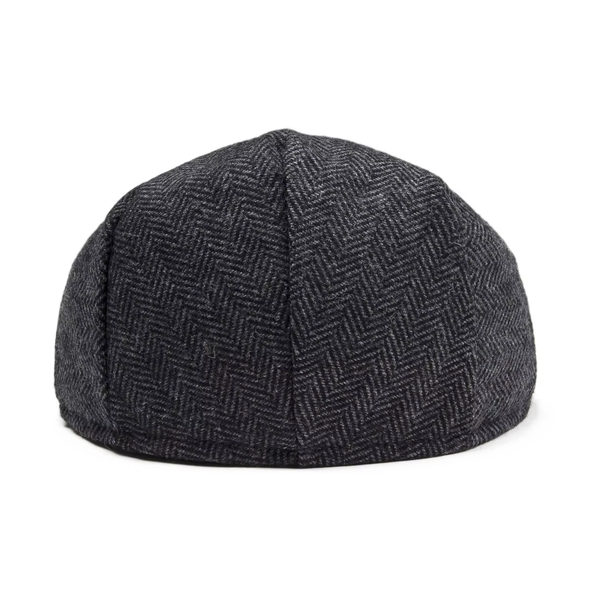 Herringbone Tweed Flat Cap