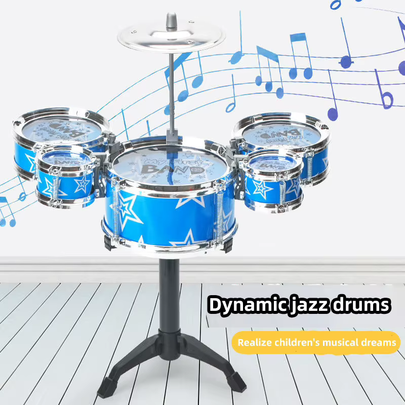 Toddler Jazz Drum Kit – Blue