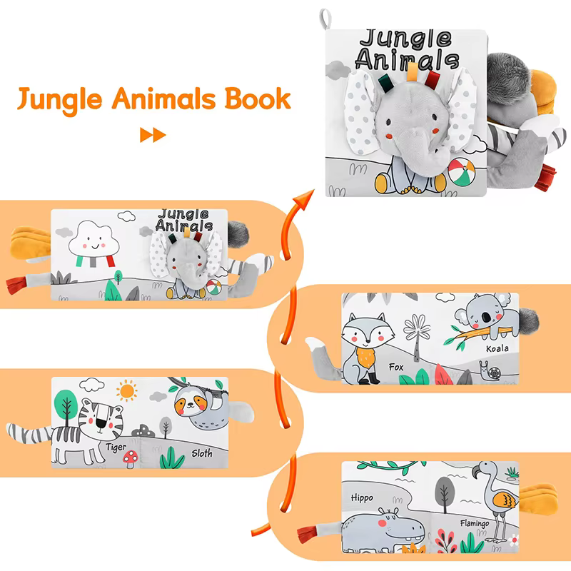 Soft Touch-and-Feel Baby Book