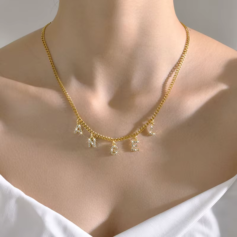 Initial Pendant Necklace
