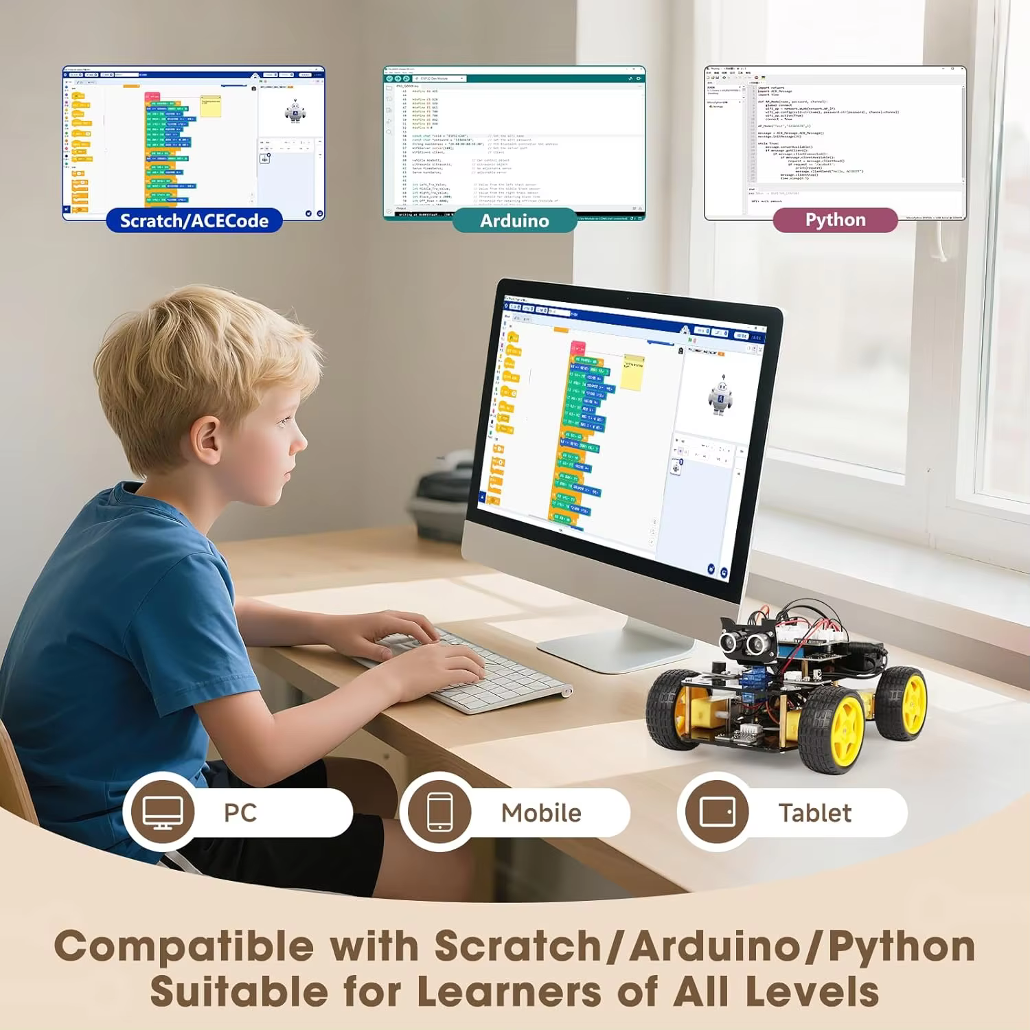 Coding Robot Car Kit