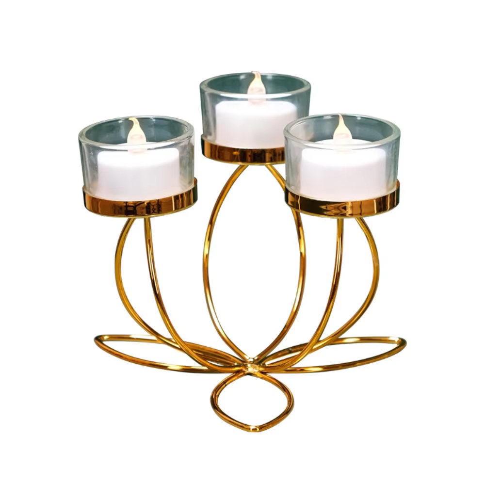 Iron Candlestick Stand – Lilvelle Chanukah party finds
