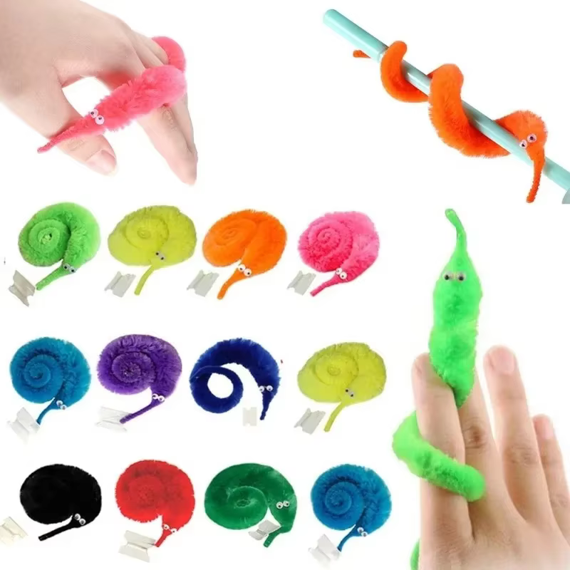 Wiggly magic worms