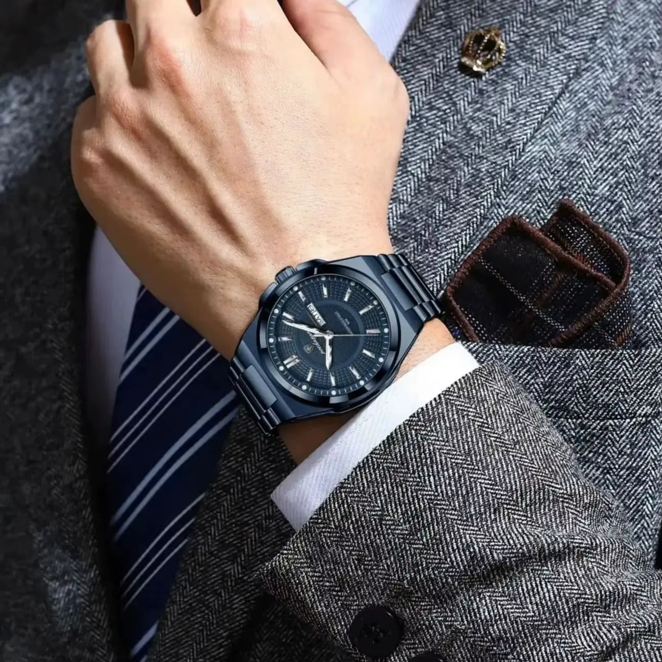 POEDAGAR Men’s Watch