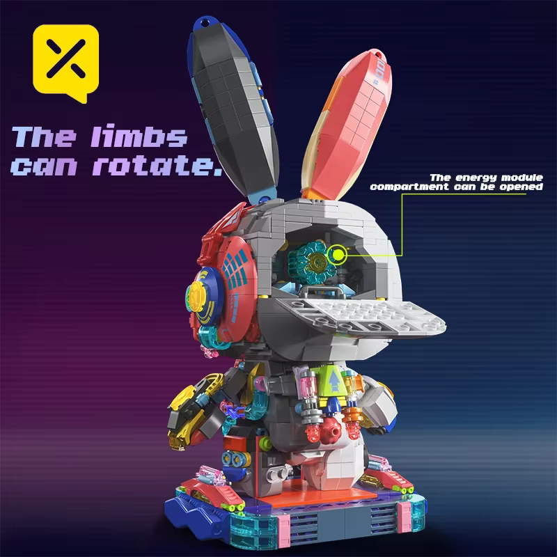 Light Up Robot Rabbit