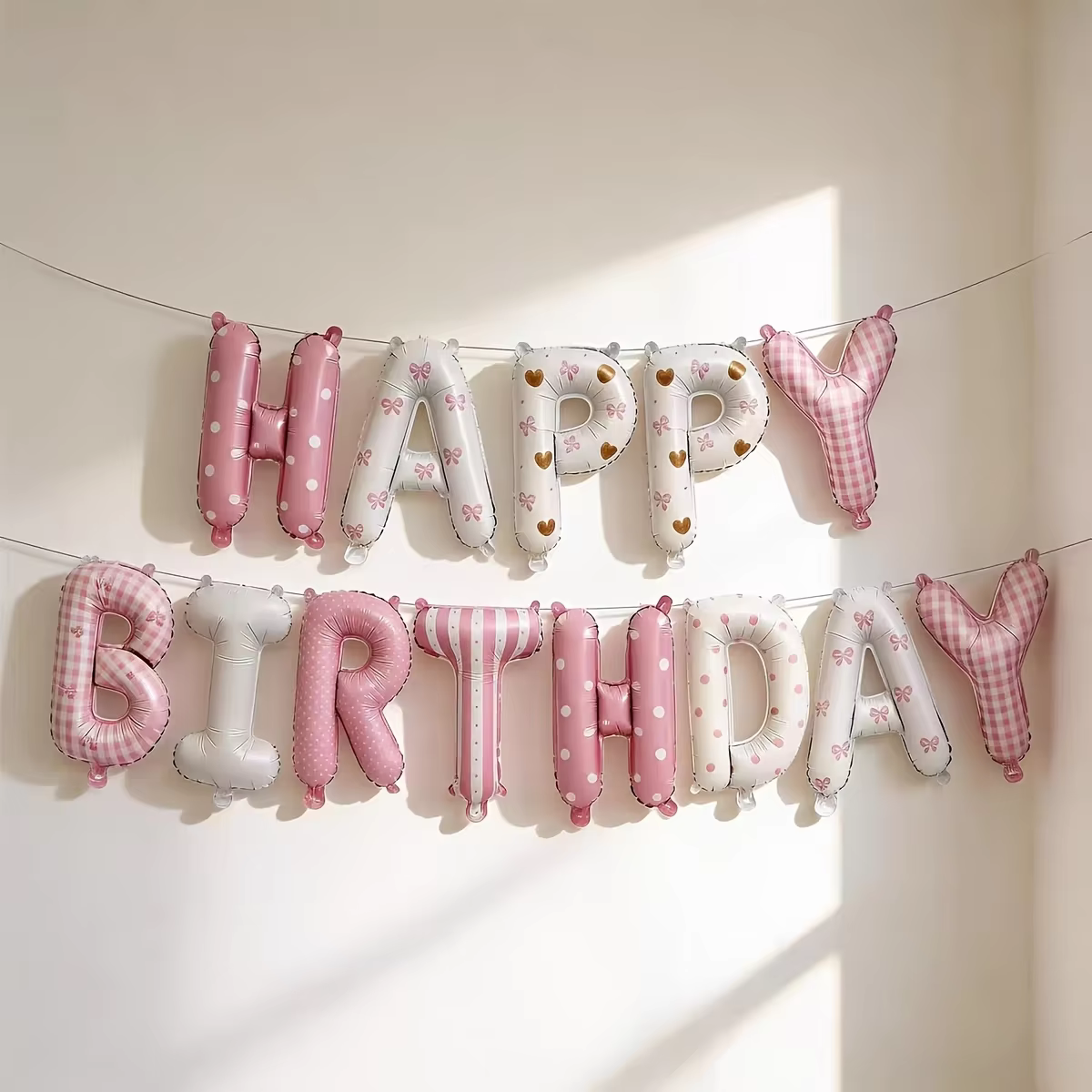 Happy Birthday Foil Letter Balloons