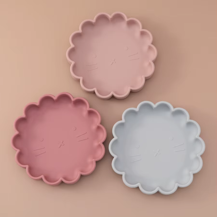 Flower Silicone Suction Plate