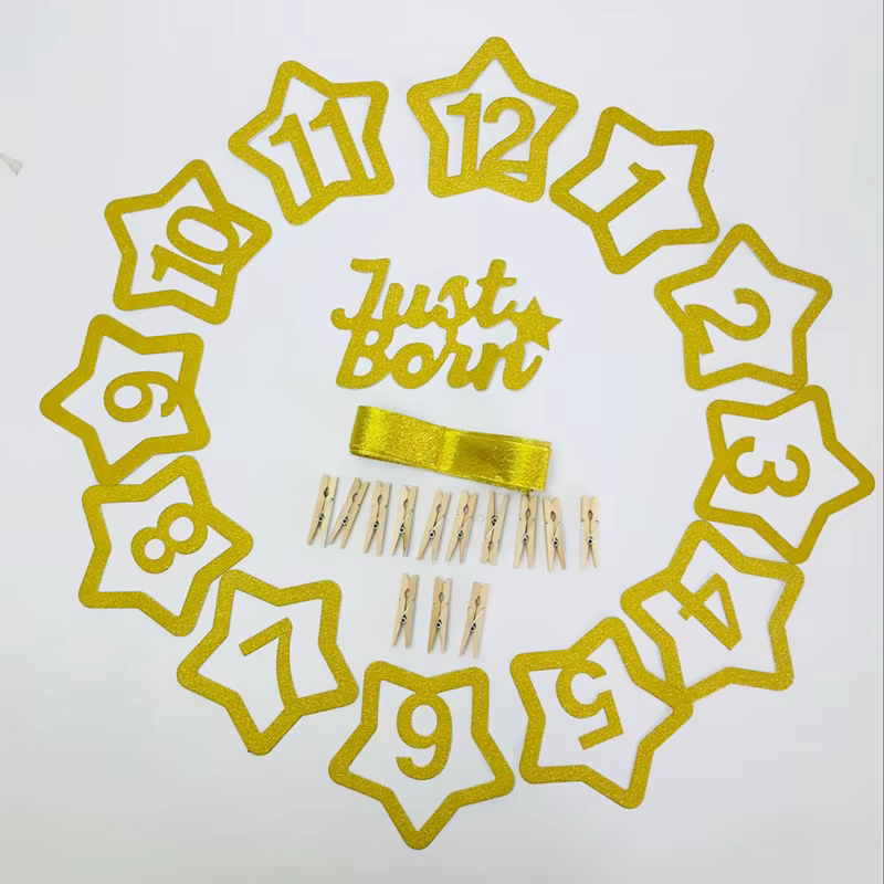 First Birthday Photo Banner