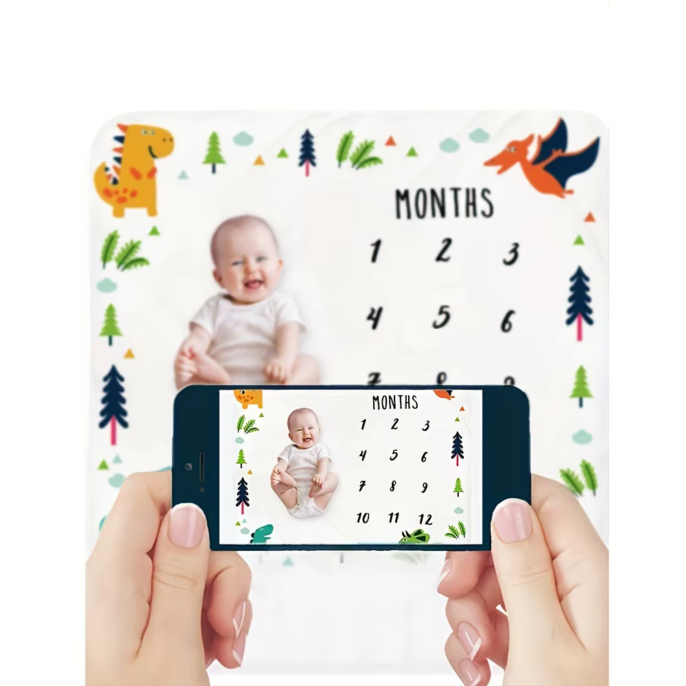 Baby Milestone Photography Backdrop