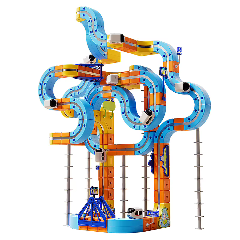 Magnetic Train Track Set – Mid-level set