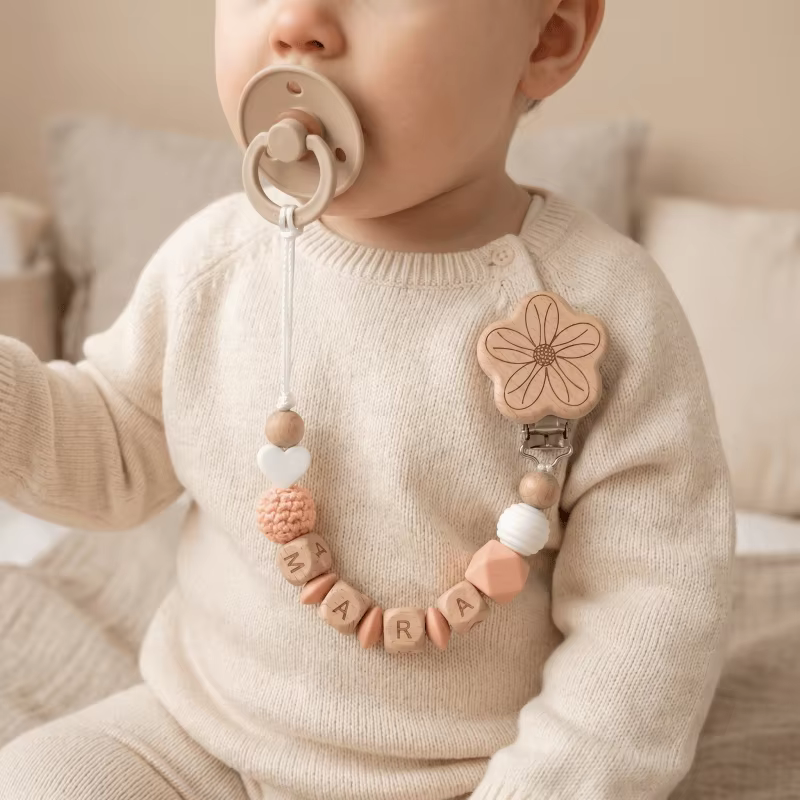 Personalised Wooden Dummy Clip