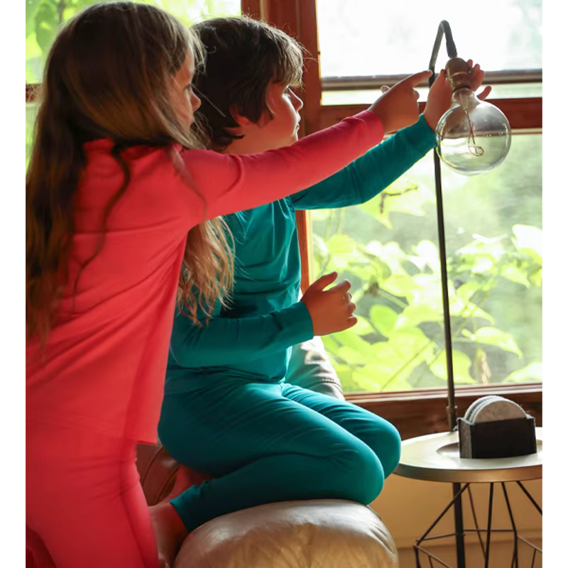 Dusk Dye Boys Teal Pajama Set