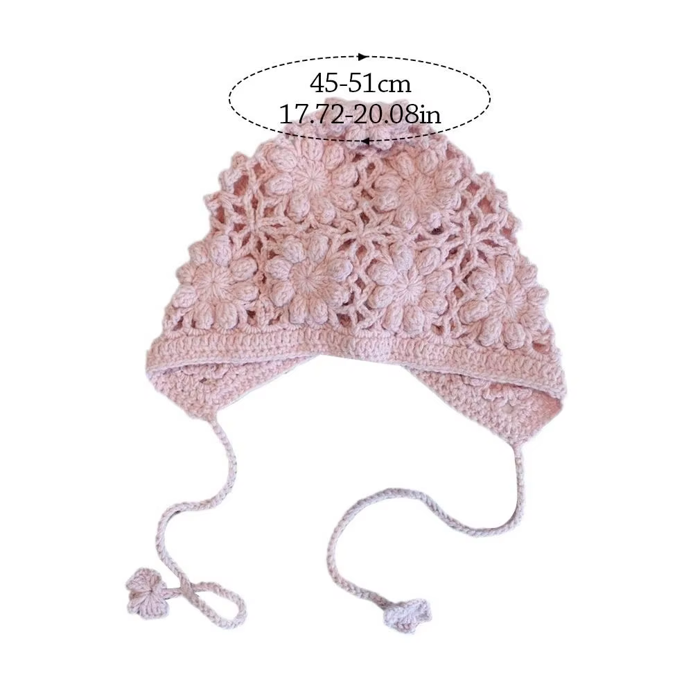 Crochet Flower Beret