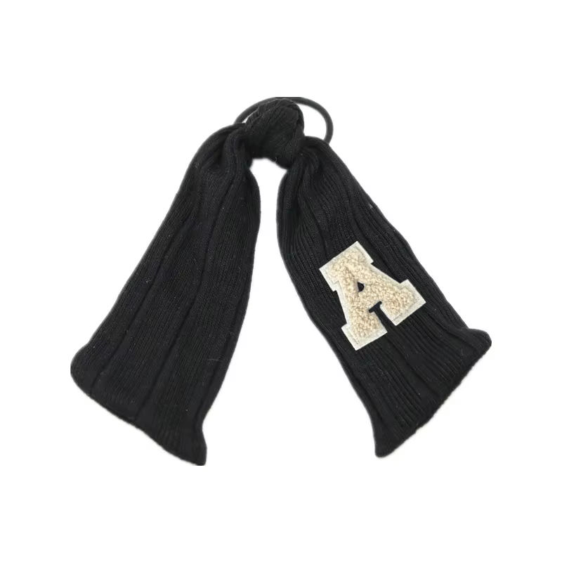 Chenille Letter Patch Headband