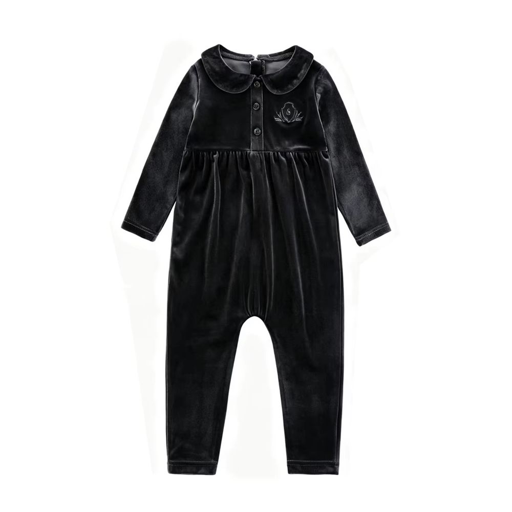 Velour Robe Collection β Black Baby Romper β Ali Specials AW26
