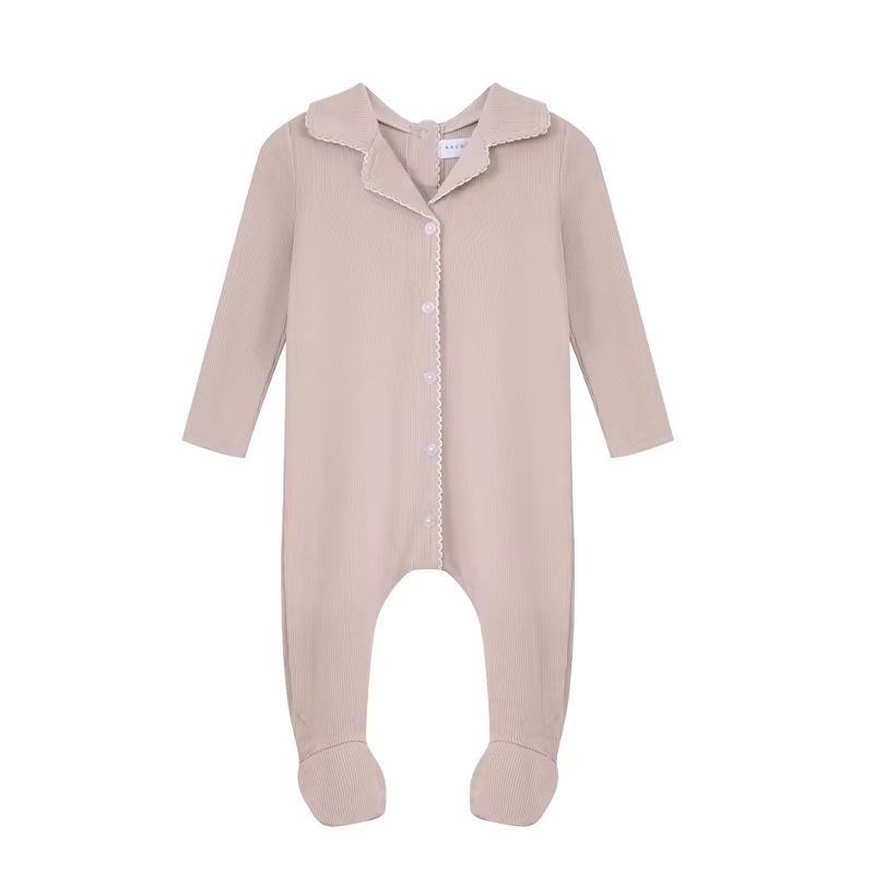 Button Loungewear – Apricot Stretchy