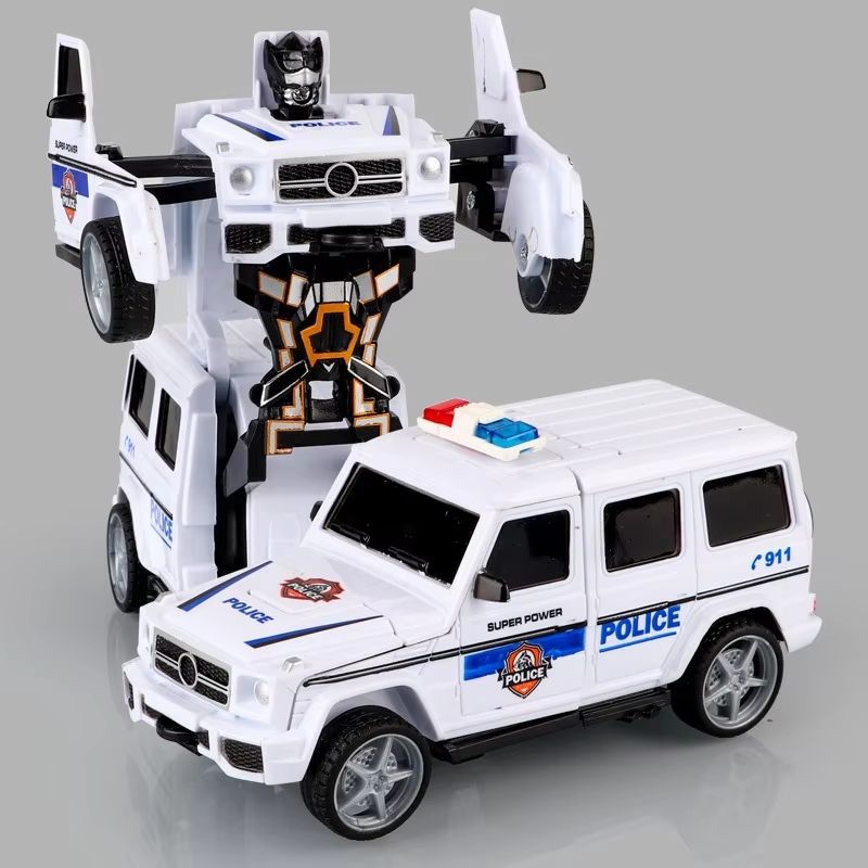 One Touch Transforming Car