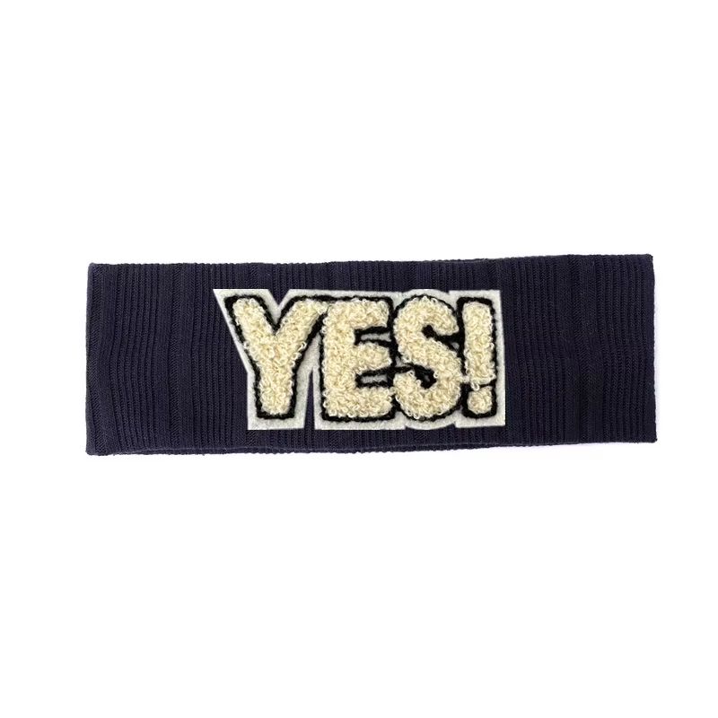 Chenille YES Patch Headband