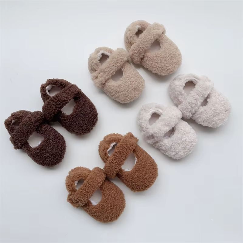 Autumn Winter Newborn Infant Shoes Baby Girls Boys Walking