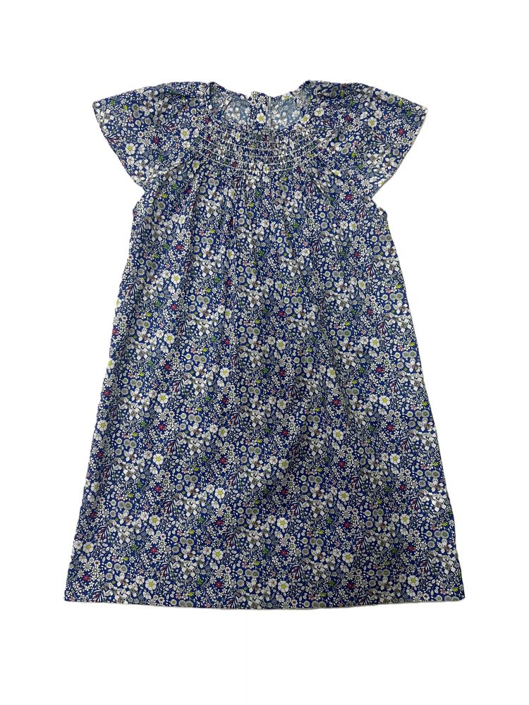 Smocking Floral Collection – Short Sleeves Dress