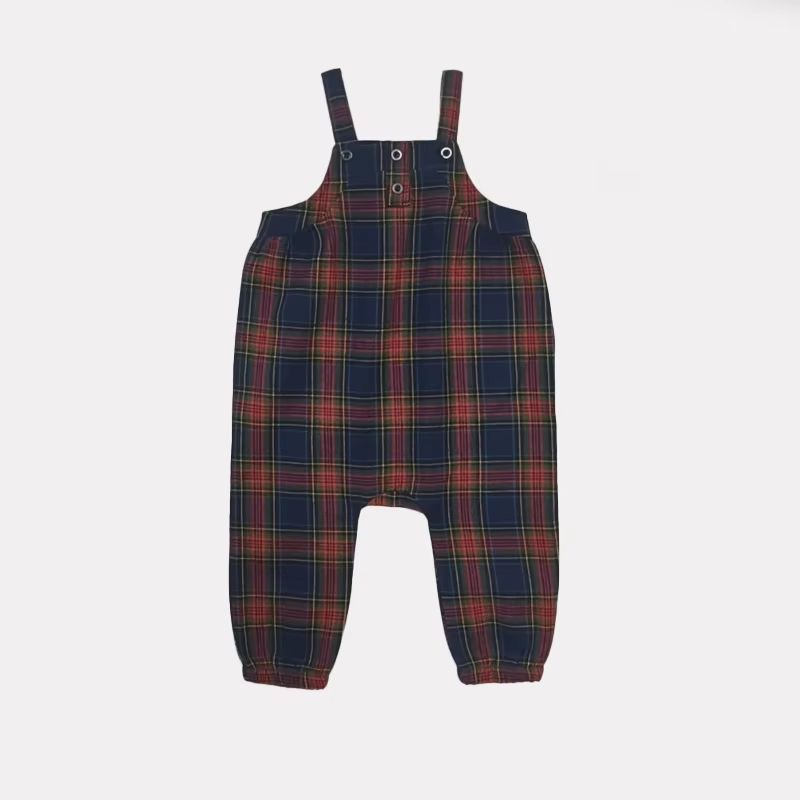 Prep Plaid Boys Romper – Ali & Co Prep Plaid AW26