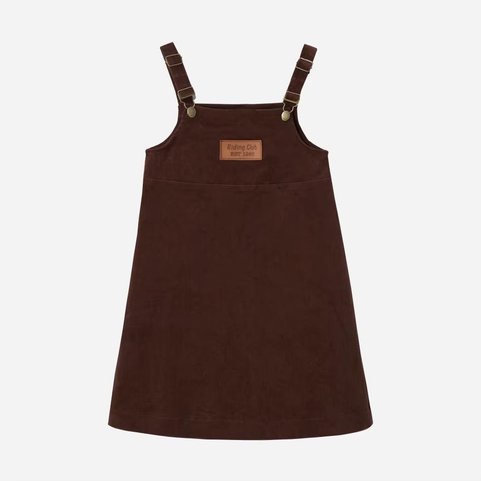 Saddle Collection – Brown Suspender Dress – Ali Specials AW26