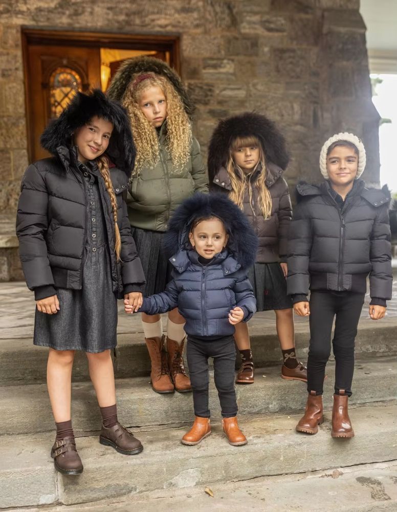 Black Winter Down Coat