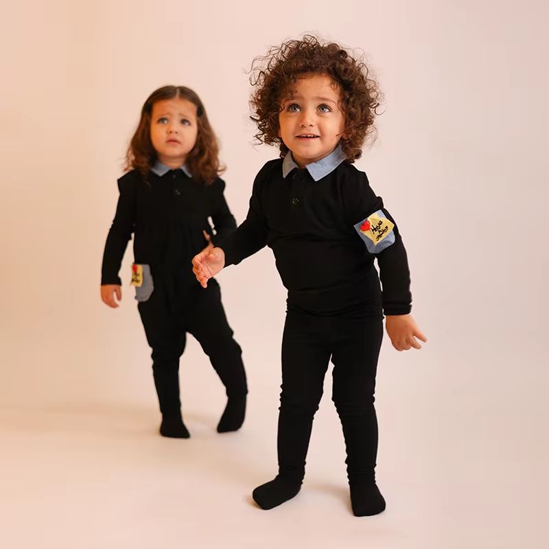 Black Pockets Collection – Girl Dress