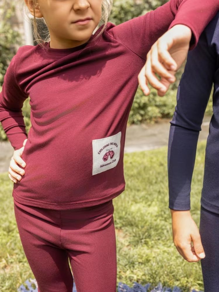 Explorer Club – Burgundy Footie