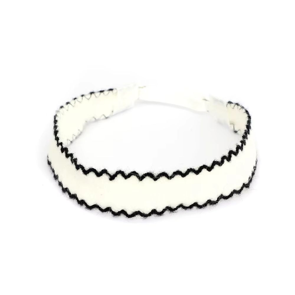 Black Velvet Bow Headband Elastic Headband