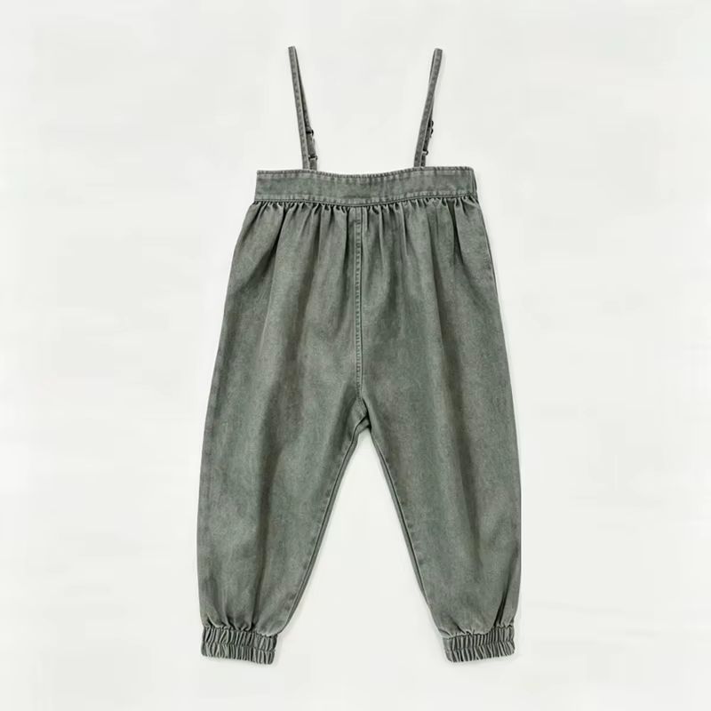 Denim Dash Green Girls Romper – Ali & Co Denim Dash AW26