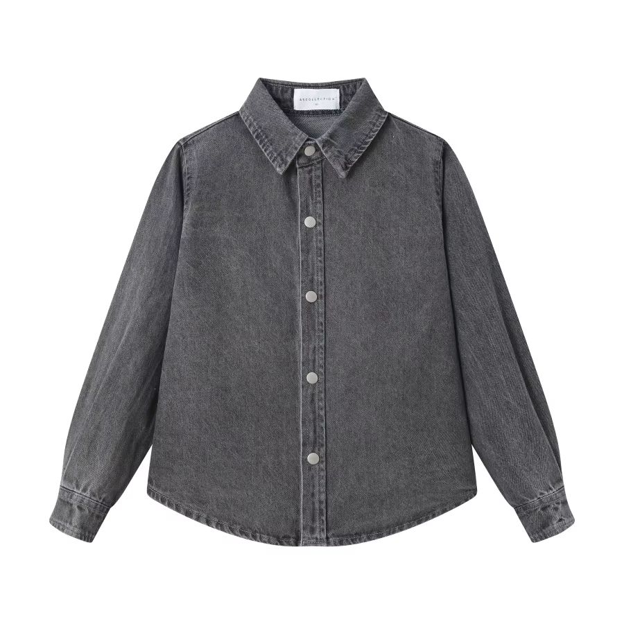 Grey Denim Collection – Boys Shirt
