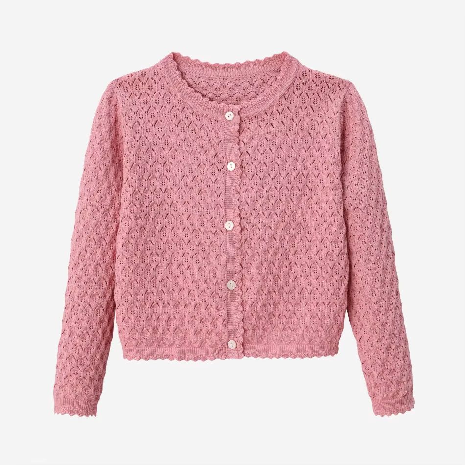 Knitted Collection – Pink Cardigan