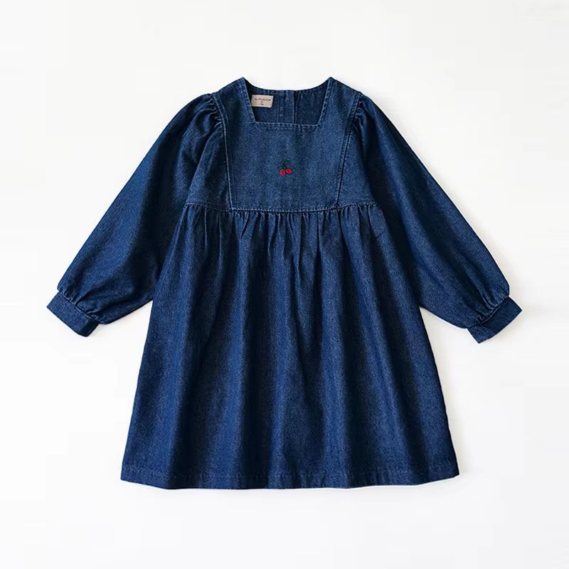 Denim Orchard girls denim dress – Ali Plus AW26