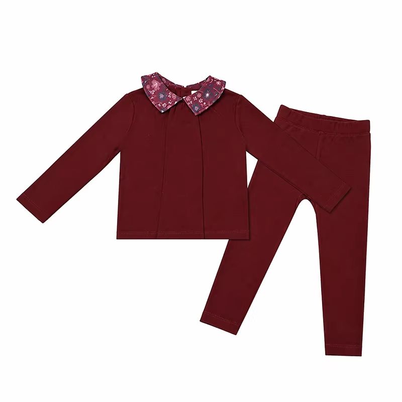 Shabbos Floral Collection – Baby Girl Burgundy – I Love Ali AW26