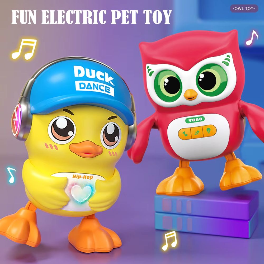 Musical Owl And Duck Toy