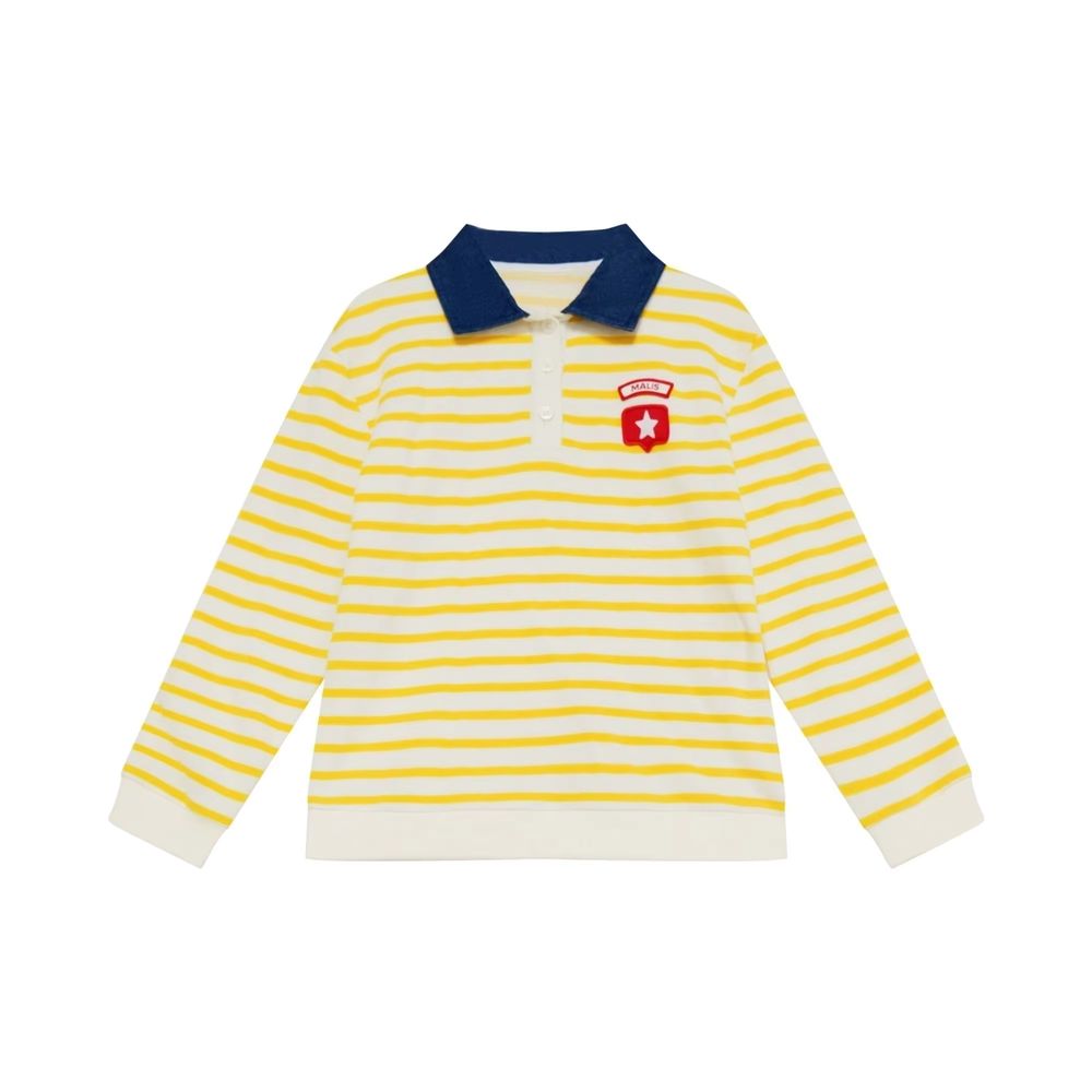 Yellow Stripe Collection – Kids Sweatshirt – Ali Mali AW26