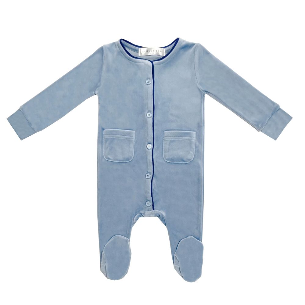 Velour Loungewear Collection boy romper – Ali Plus AW26
