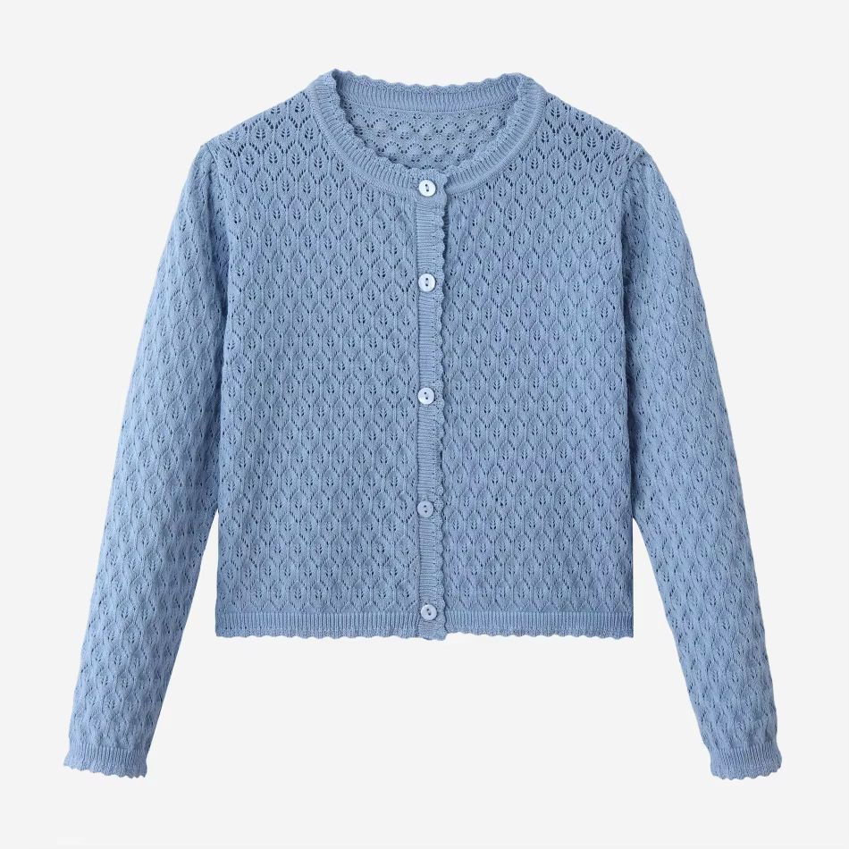 Knitted Collection – Blue Cardigan