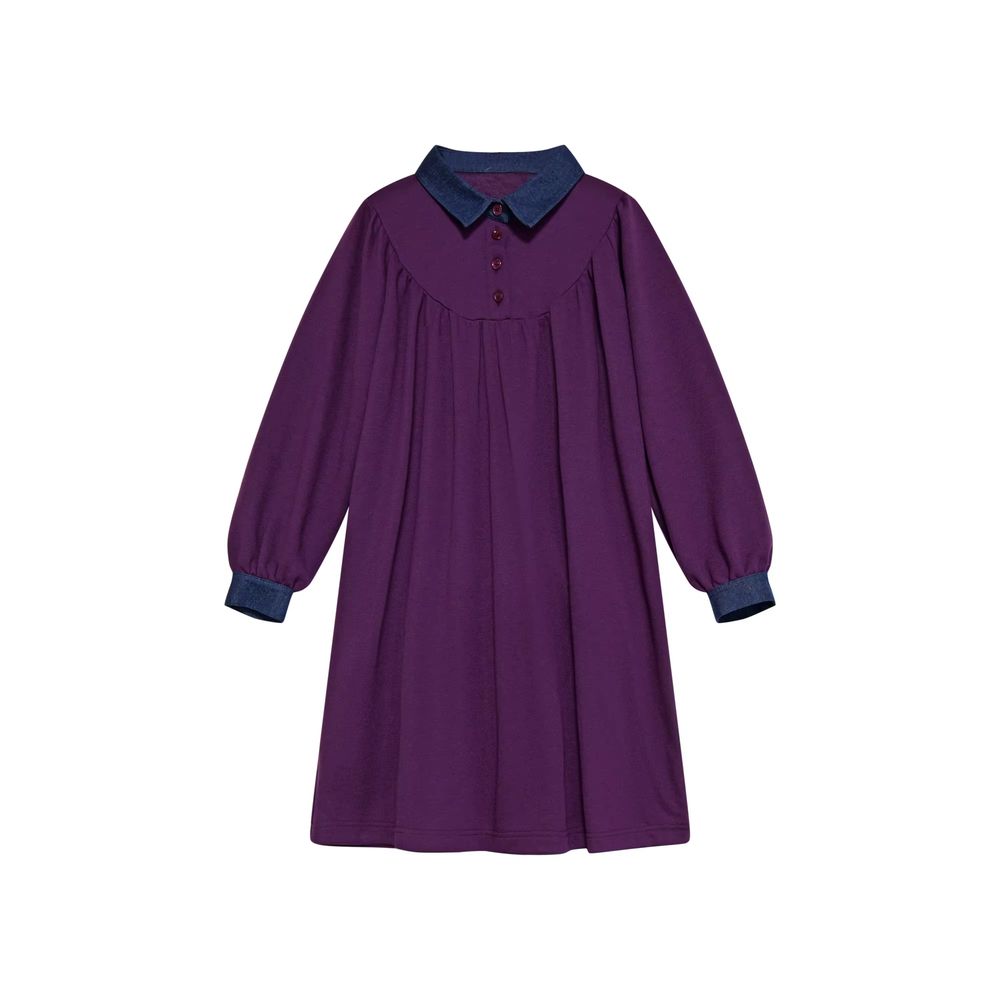 Denim Collar Collection – Girl Dress – Ali Mali AW26