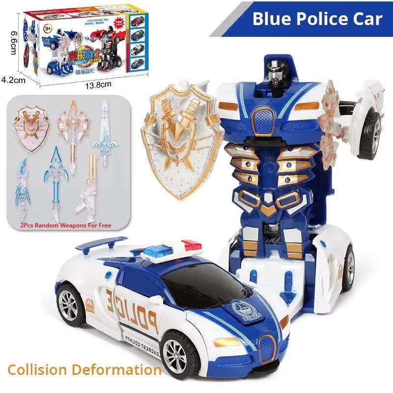 One-Key Transforming Car Toy