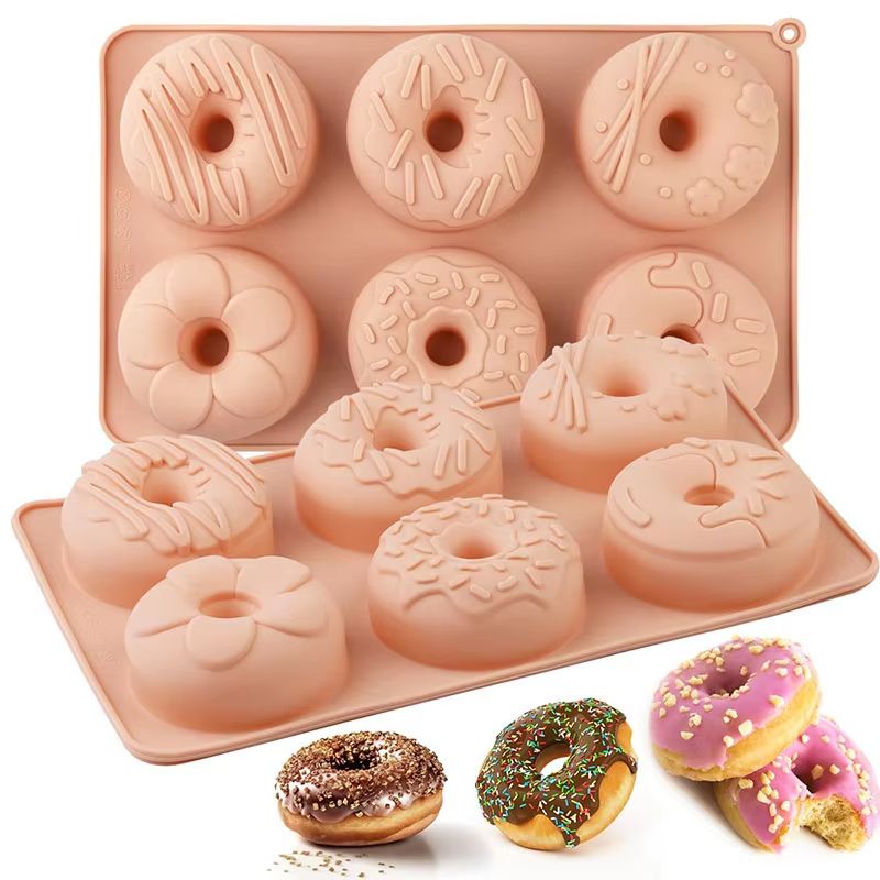 Mini Fluted Doughnut Mould – 6 Cavity