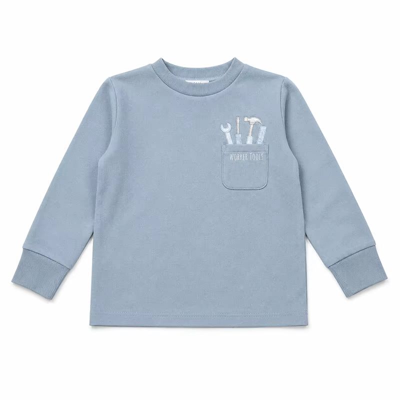Blue French Terry Collection β Little Boy β Barcali AW26
