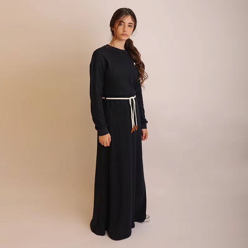 Navy Cable Knit Collection – Teenage Set