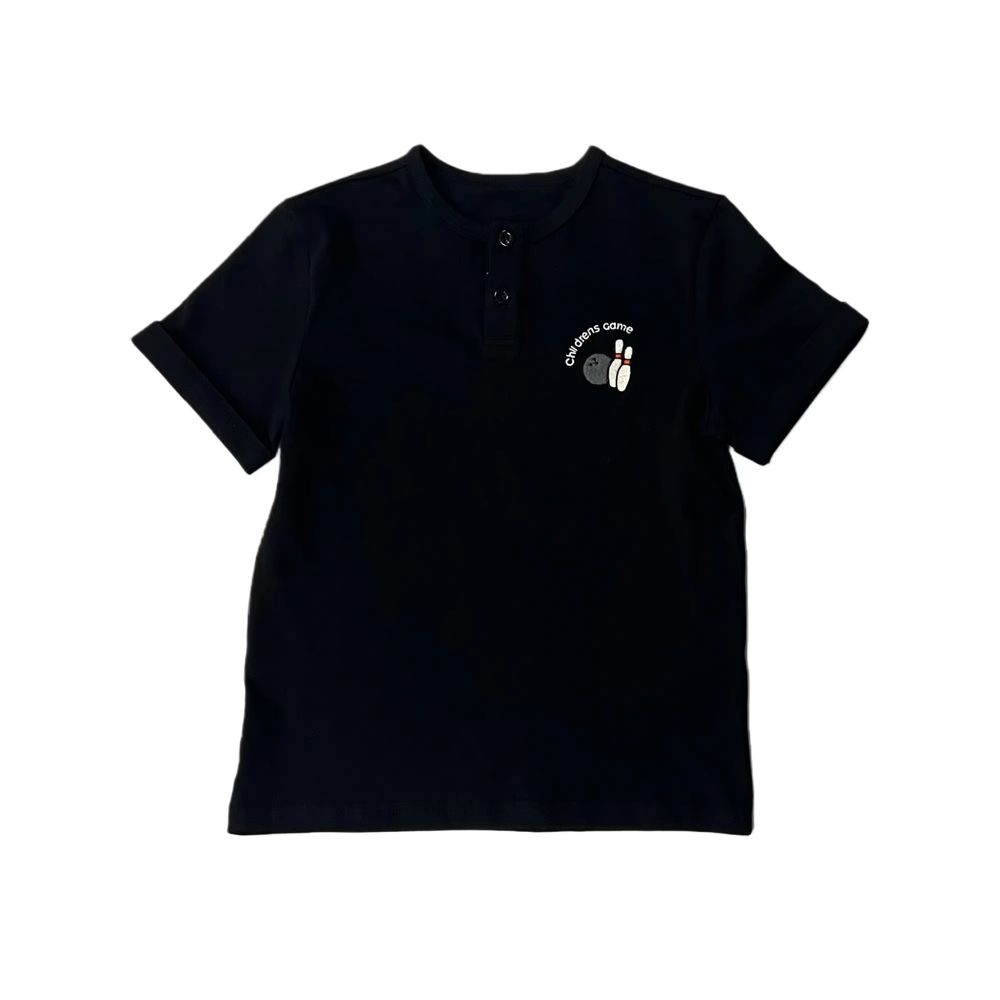 Mali's Ss Grey Denim Collection – Short Sleeve T Shirt