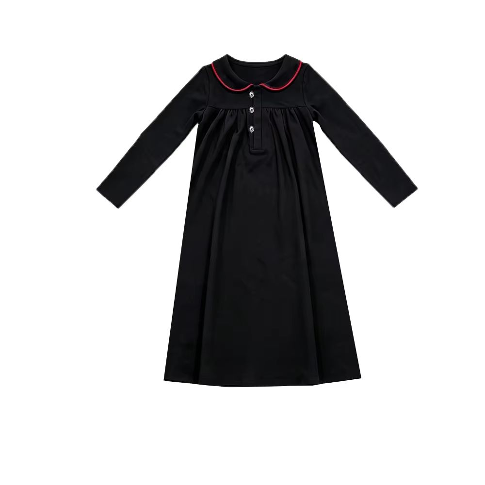 Tiny Heirlooms Black Embroidered Dress – Ali & Co Tiny Heirlooms AW26
